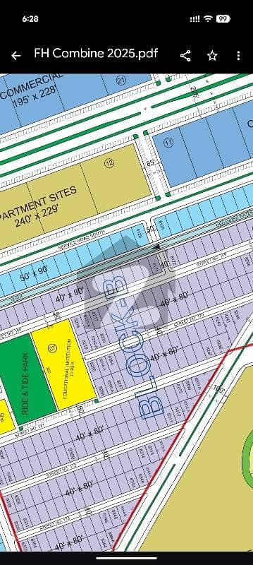 14 Marla Prime Location Plot Block B Faisal Hills For Sale