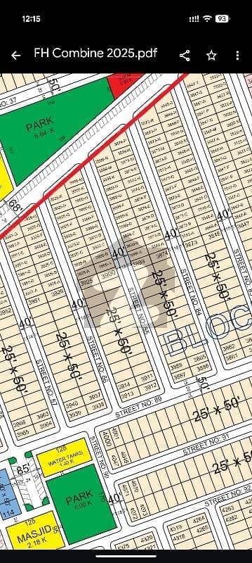 5 Marla Solid Plot Block B Faisal Hills For Sale